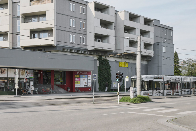 Anreise mit der Strassenbahn